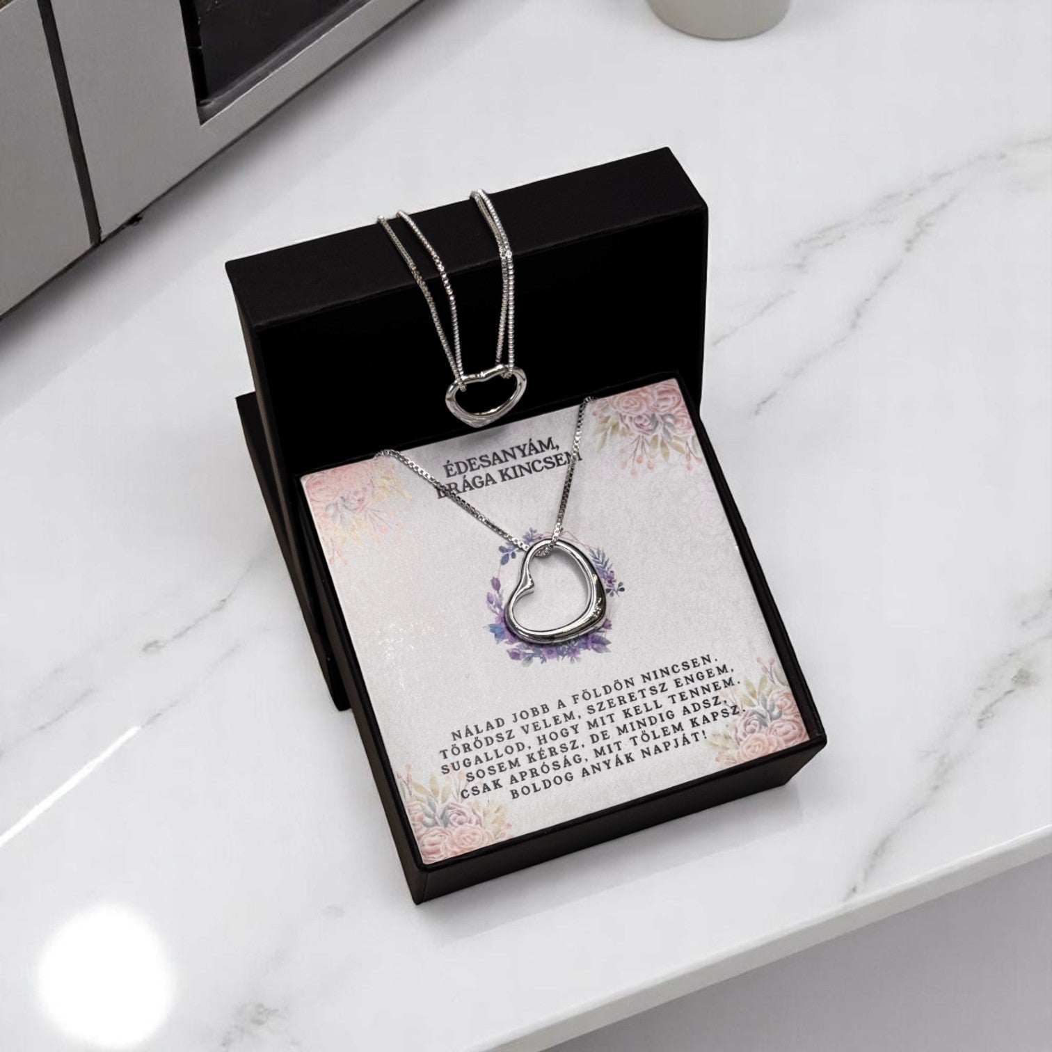 Édesanyám, drága kincsem - Boldog Anyáknapját - A18-Z12 - karkötő és nyaklánc egyben 😍