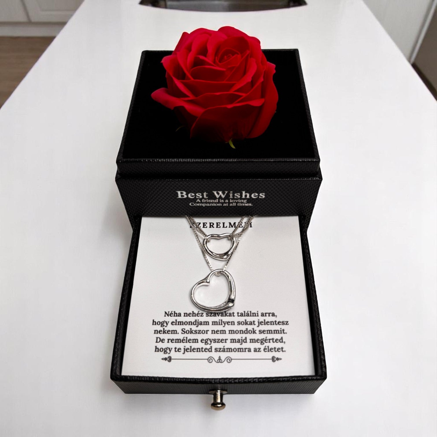 Életem szerelmének - dupla ajándék 1 áráért - A49-Z09 - karkötő és nyaklánc egyben 😍