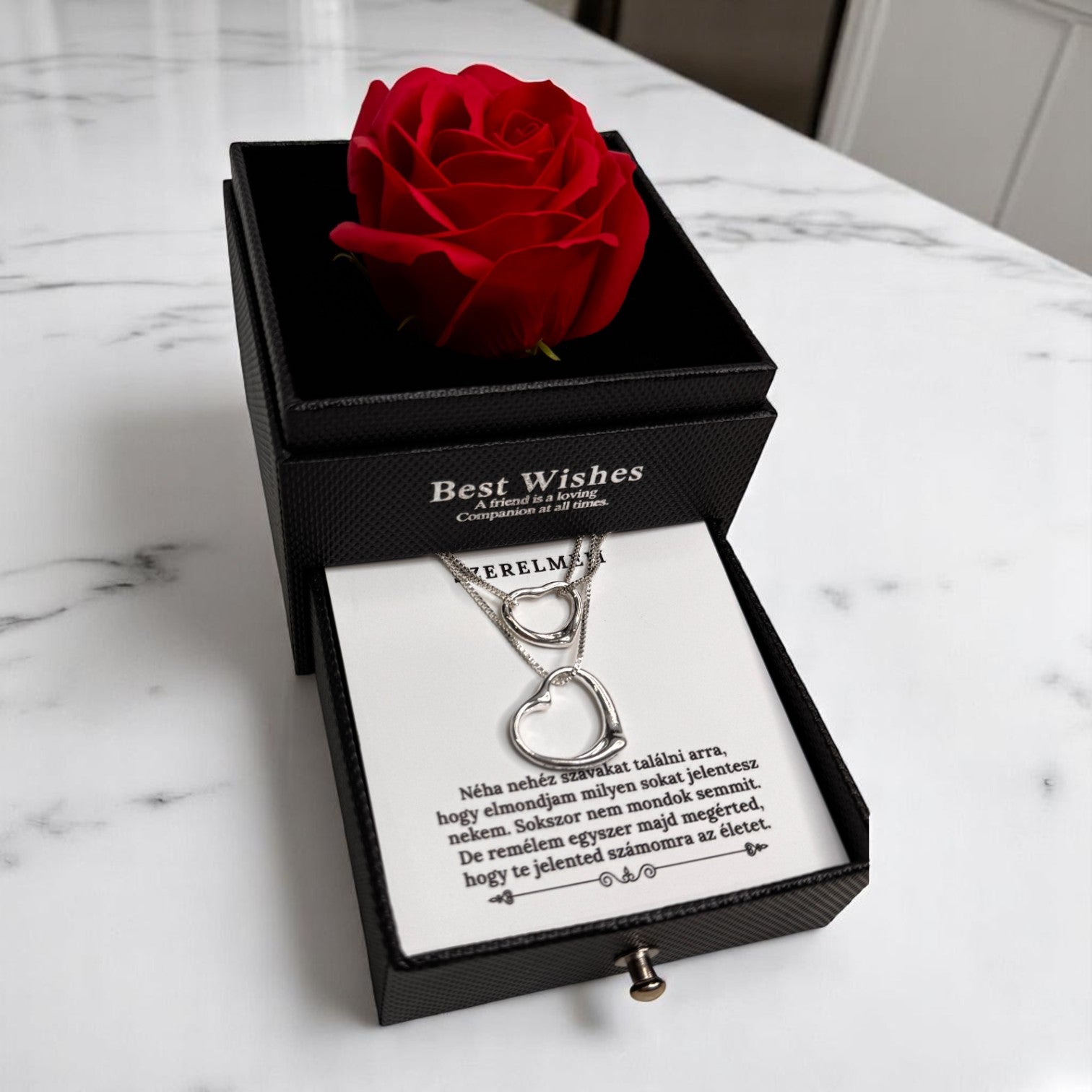 Életem szerelmének - dupla ajándék 1 áráért - A49-Z09 - karkötő és nyaklánc egyben 😍