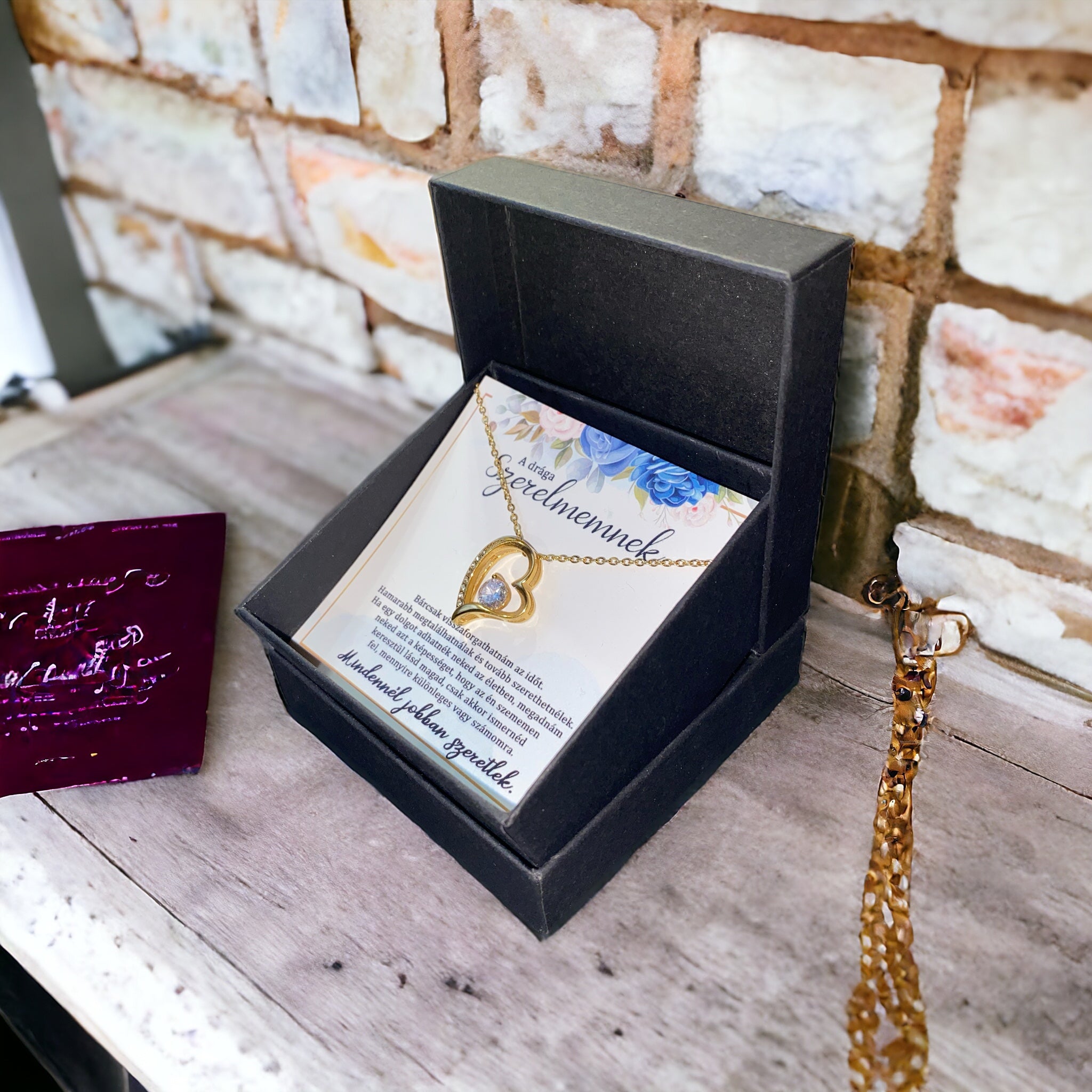 A drága szerelmemnek - Mindennél jobban szeretlek - A47-Z10 - (arany bevonattal)