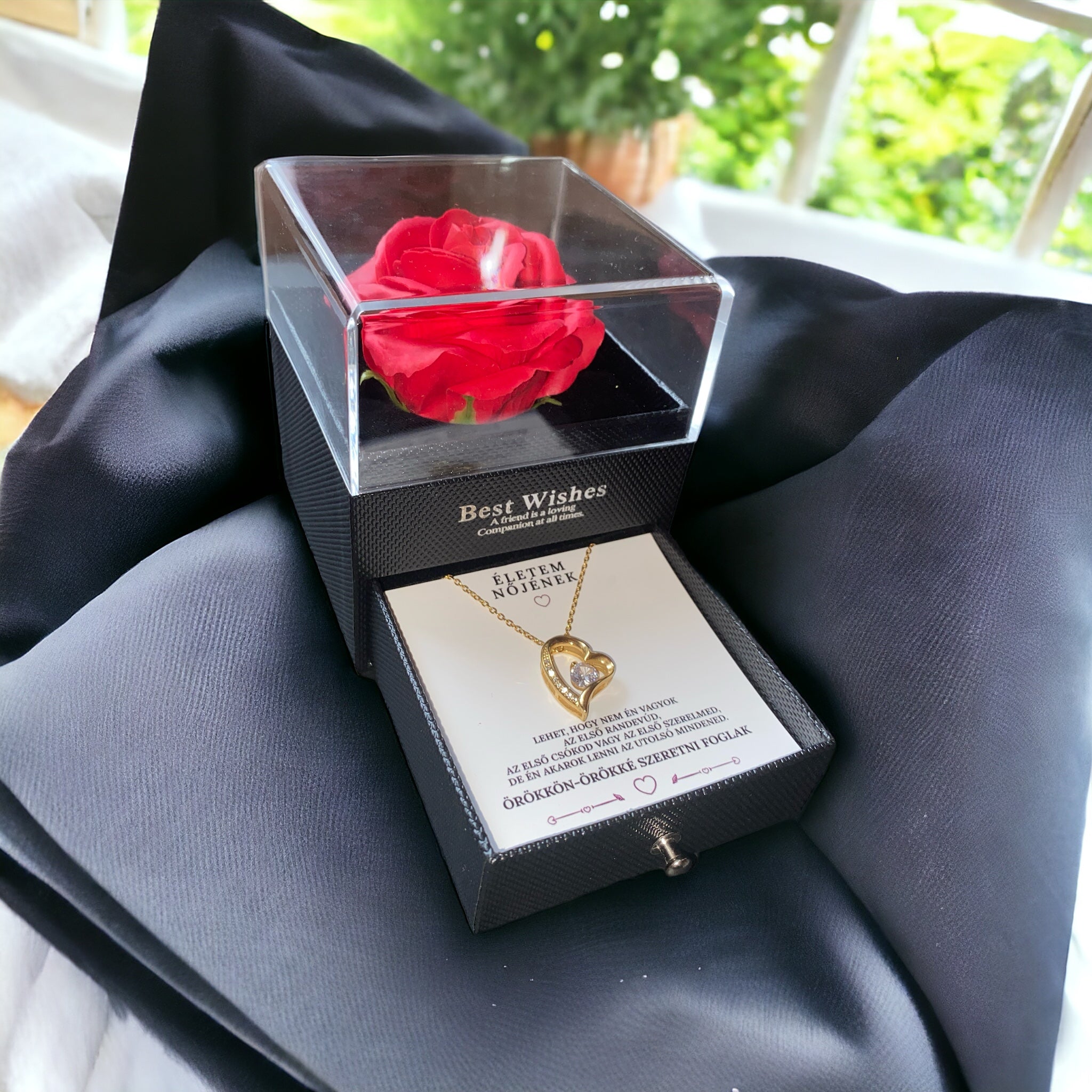 Életem nőjének❤️ - Mindennél jobban szeretlek - A15-Z06 - (arany bevonattal)