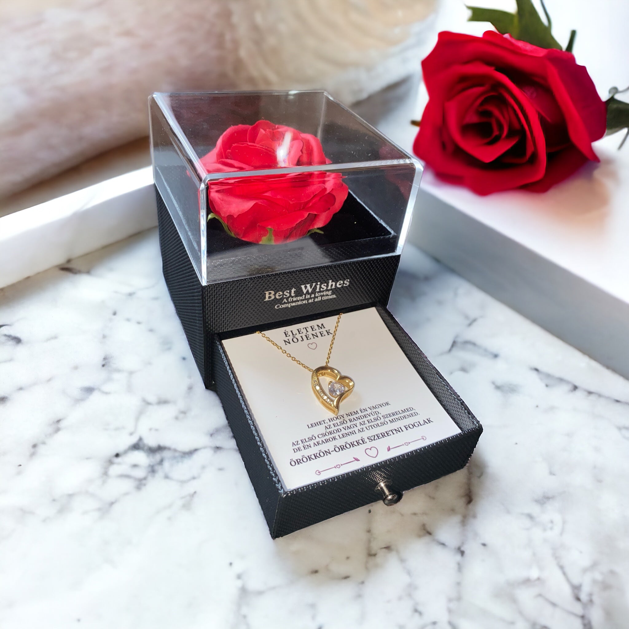 Életem nőjének❤️ - Mindennél jobban szeretlek - A15-Z06 - (arany bevonattal)