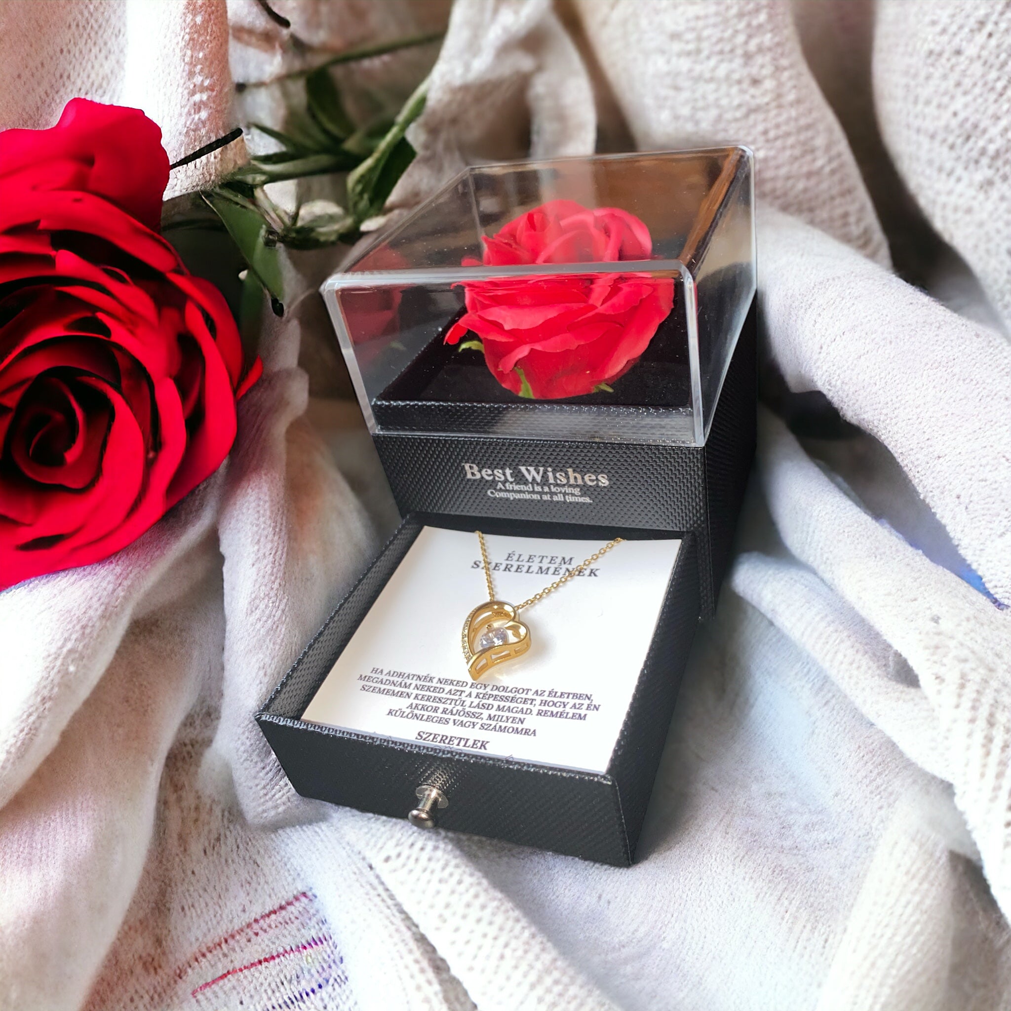 Életem szerelmének❤️ - Mindennél jobban szeretlek - A14-Z05 - (arany bevonattal)