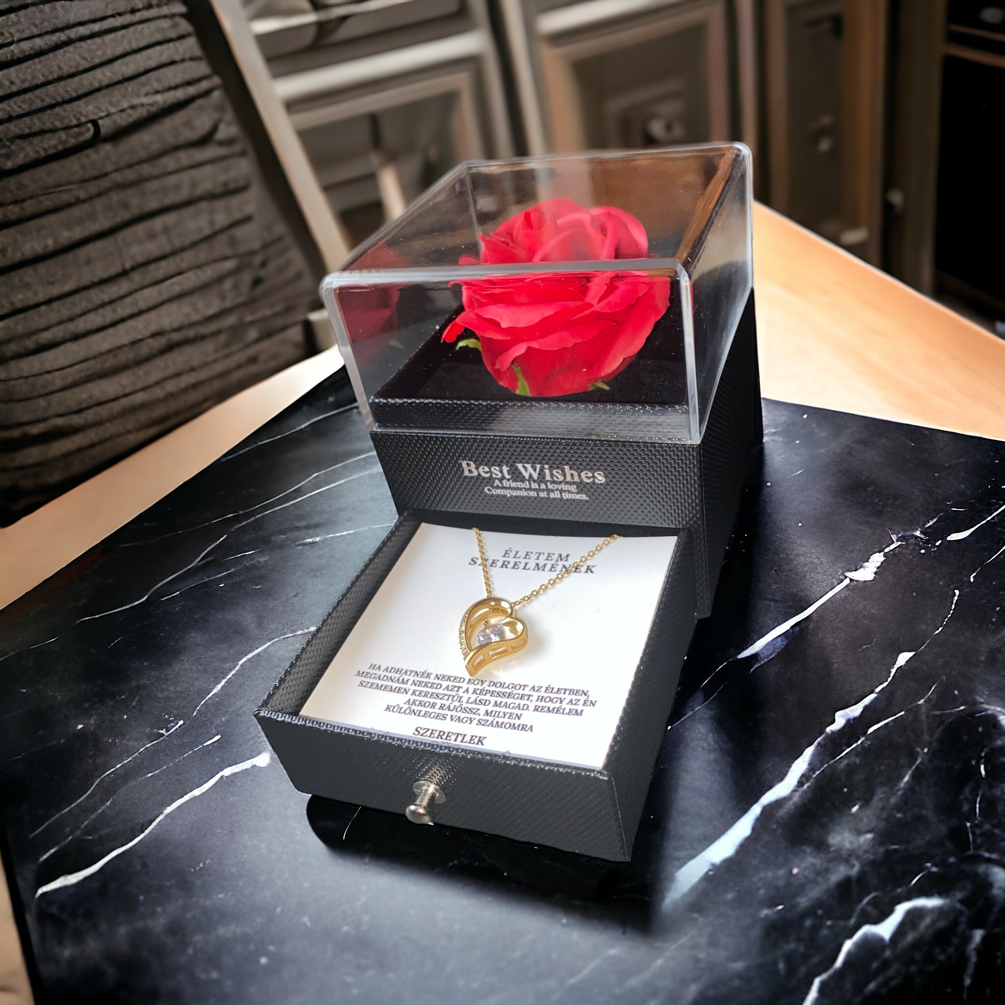 Életem szerelmének❤️ - Mindennél jobban szeretlek - A14-Z05 - (arany bevonattal)