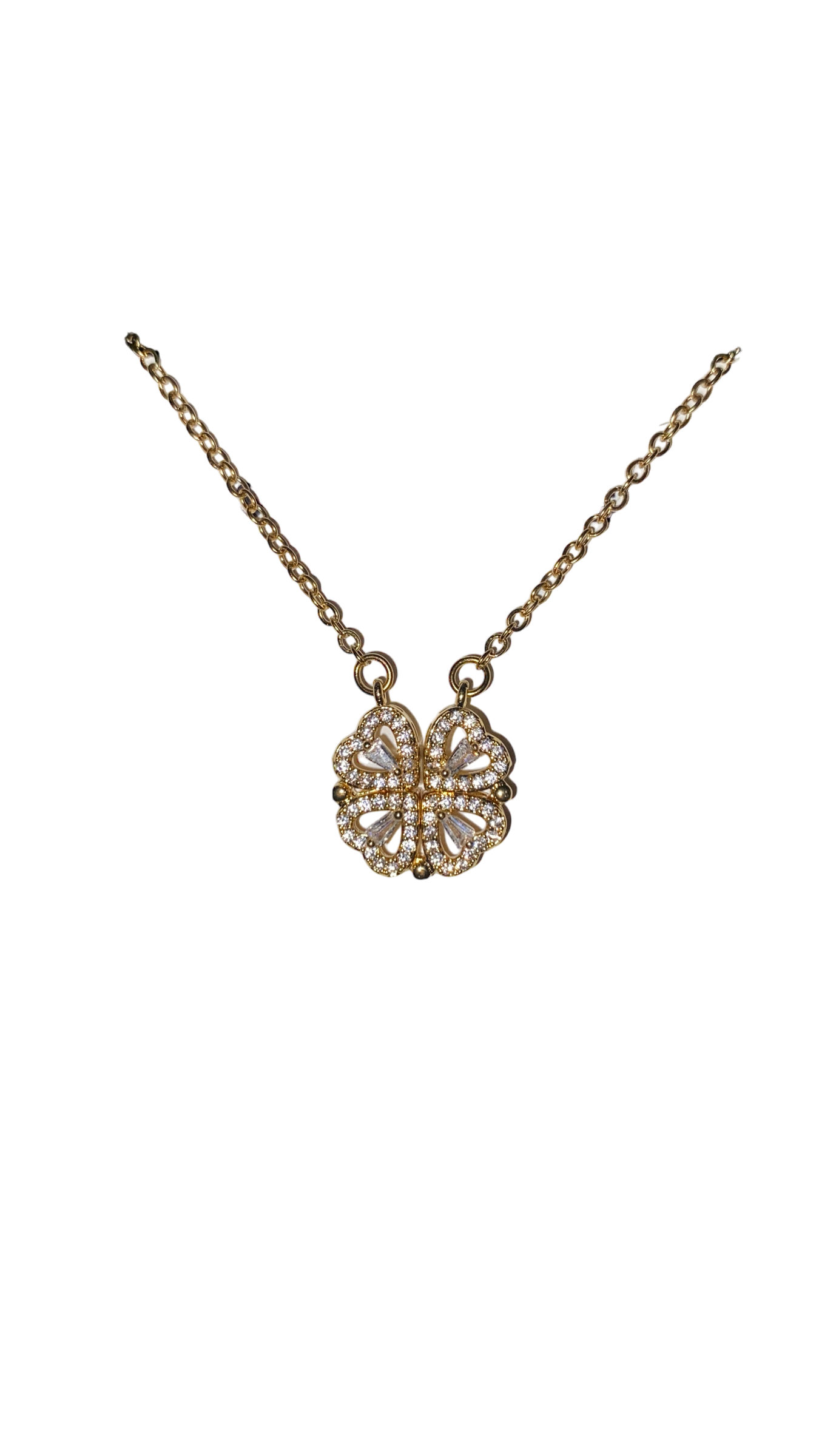 Drága Unokám - Kívánom neked - A05-Z14 - Szív medál (14k arany bevonat)