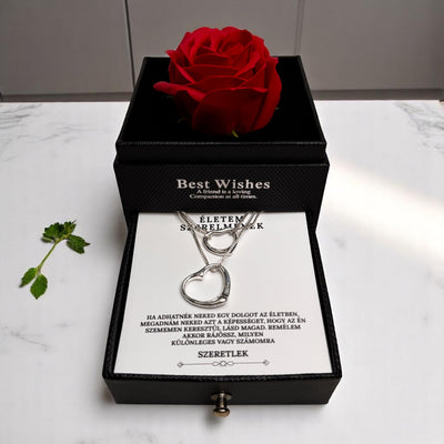 Örökké a szívemben – dupla ajándék 1 áráért – A50-Z05 – karkötő és nyaklánc egyben 😍