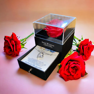 A drága szerelmemnek - Mindennél jobban szeretlek- A16-Z10 - (fehérarany bevonattal)