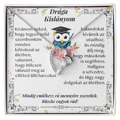 Drága Kislányom - Ballagási Nyaklánc - egyedinyaklanc.hu