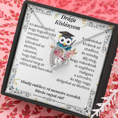 Drága Kislányom - Ballagási Nyaklánc - egyedinyaklanc.hu