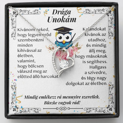 Drága Unokám - Ballagási Nyaklánc - egyedinyaklanc.hu